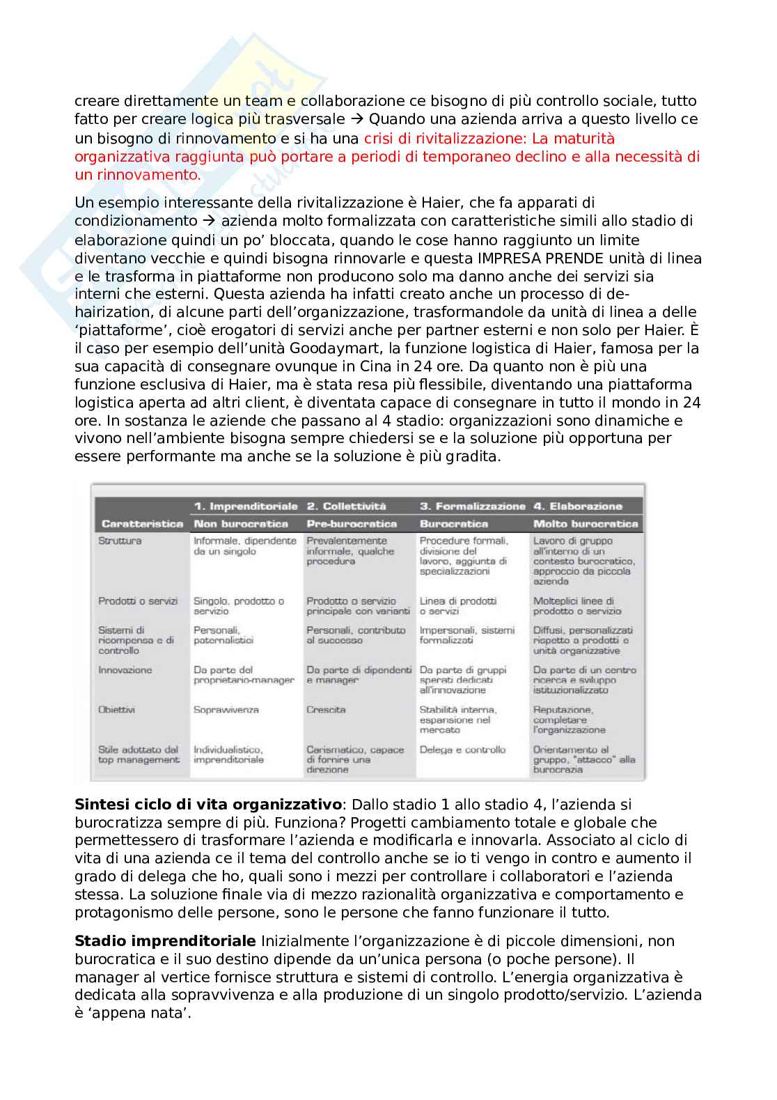 Organizzazione aziendale - parte 2 Pag. 36
