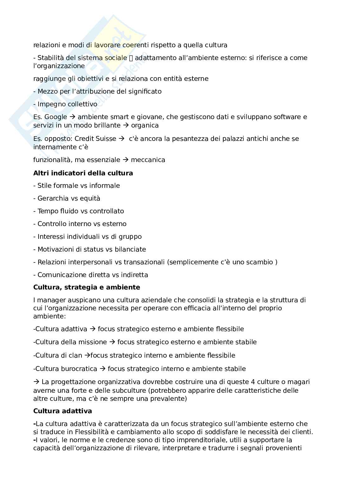 Organizzazione aziendale - parte 2 Pag. 46