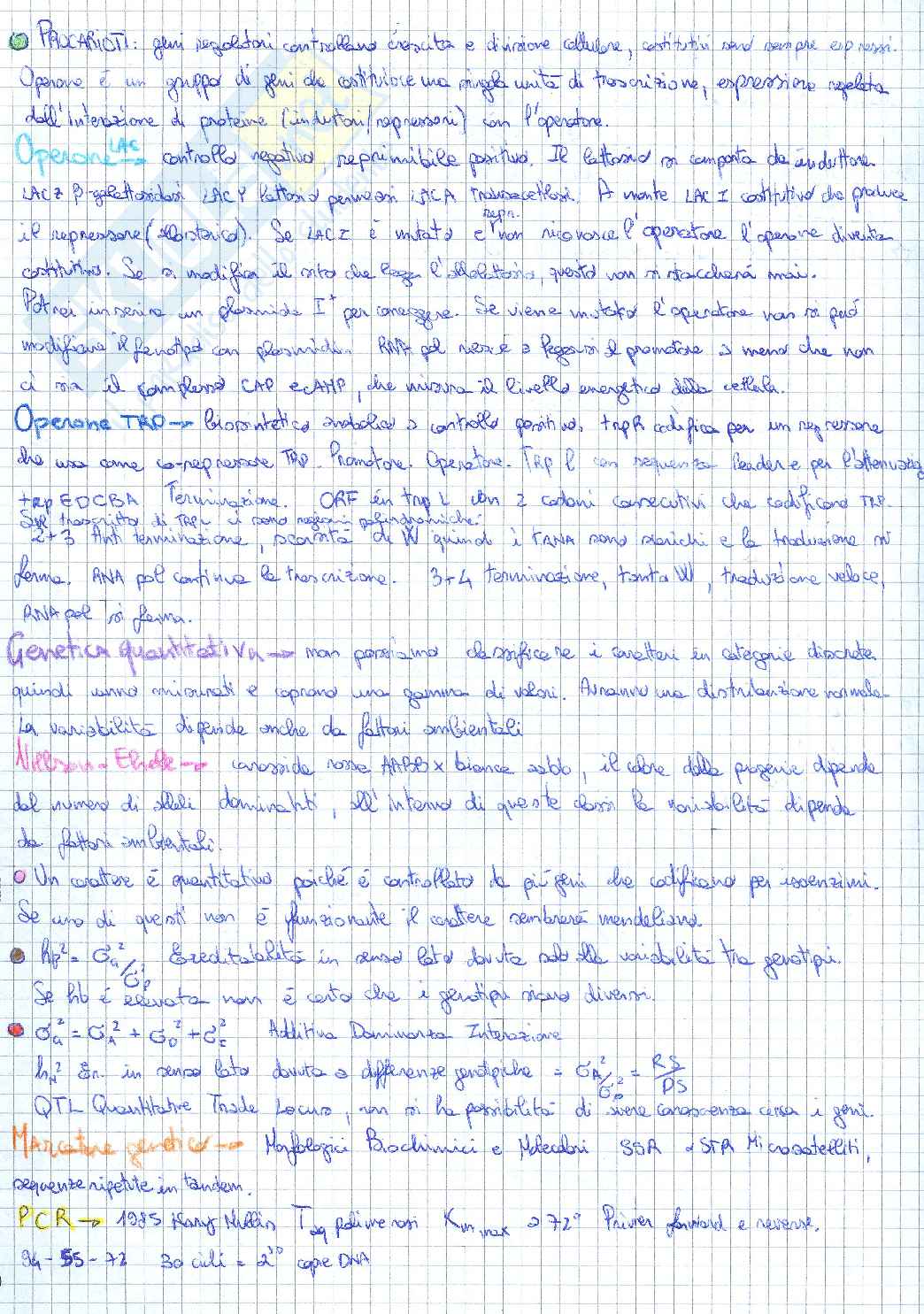 Appunti di genetica Pag. 36