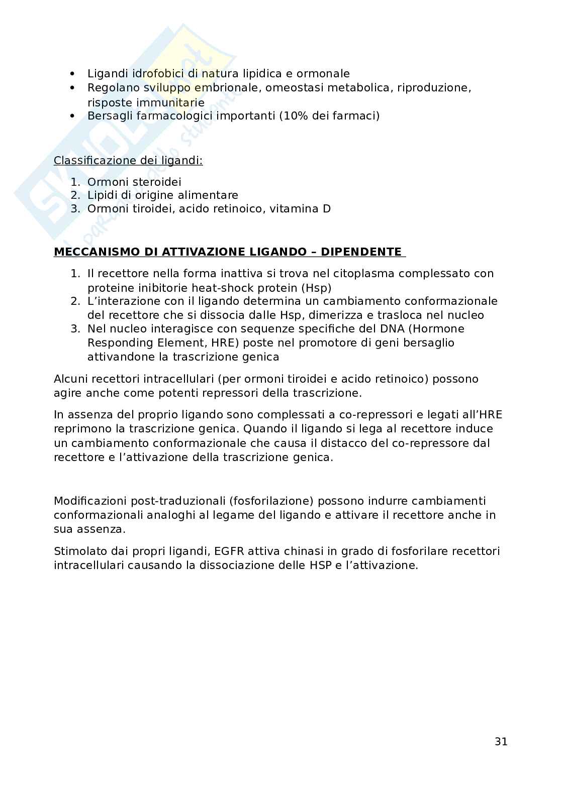 Farmacologia generale - primo anno Pag. 31