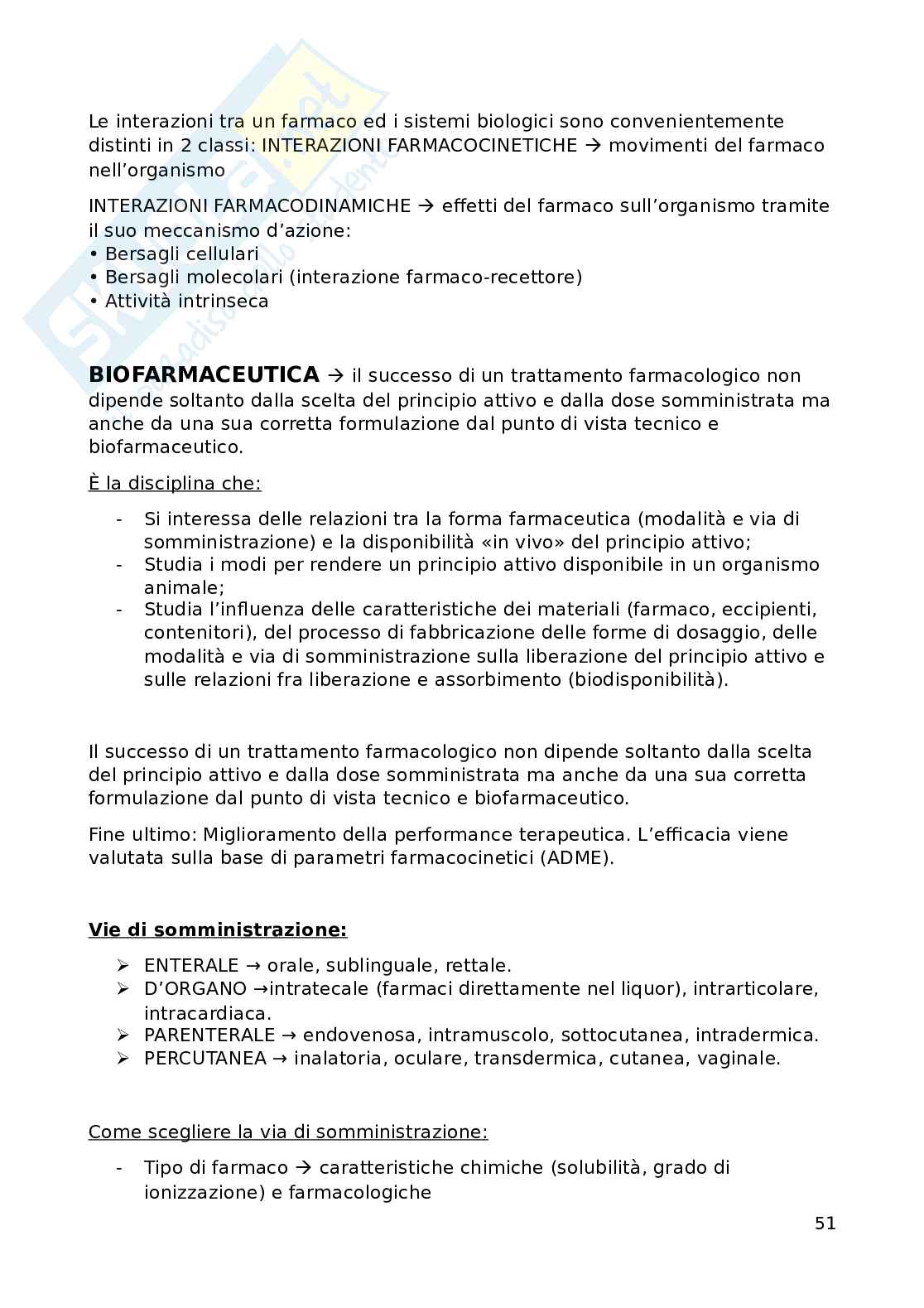 Farmacologia generale - primo anno Pag. 51