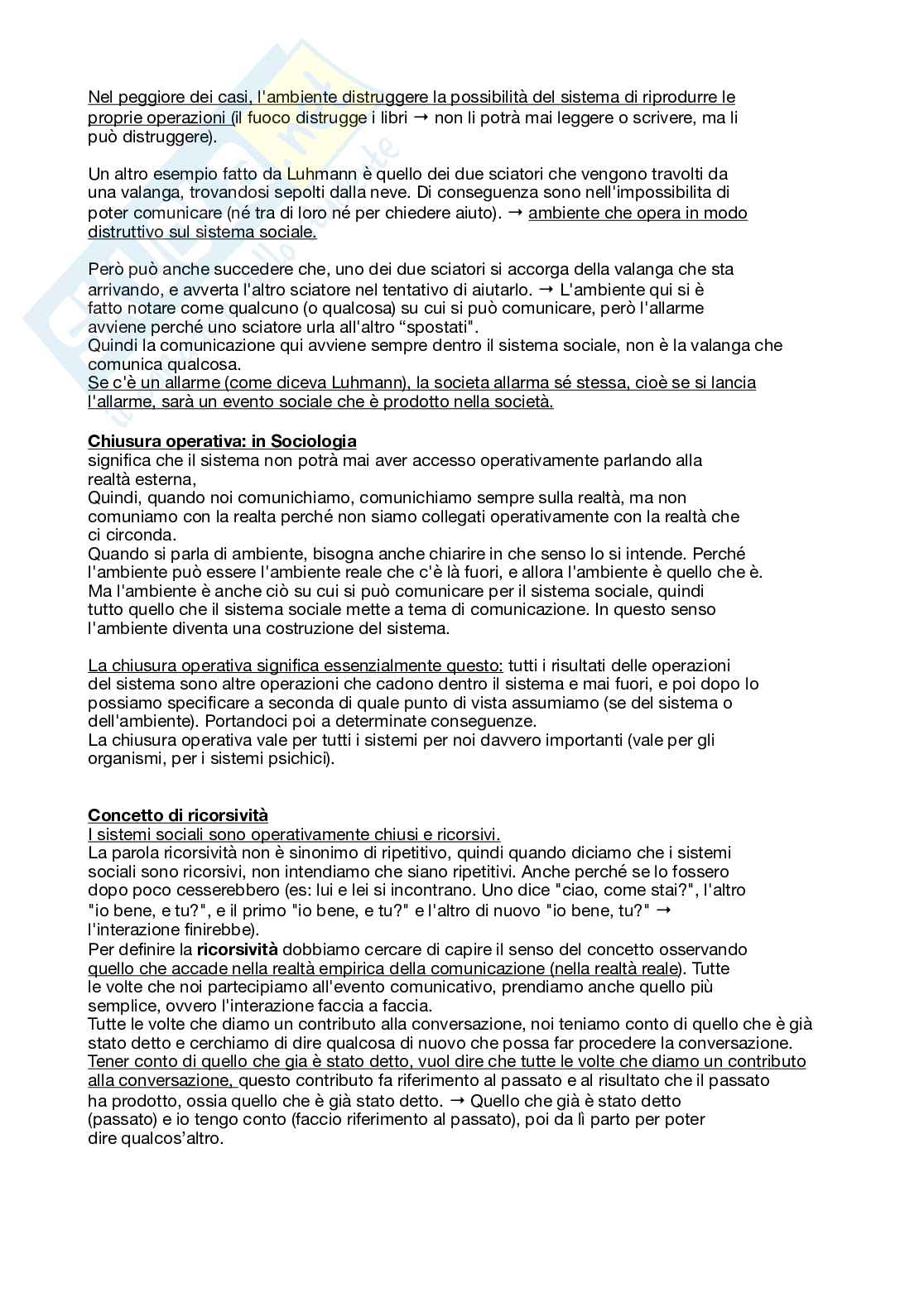 Sociologia generale  Pag. 21