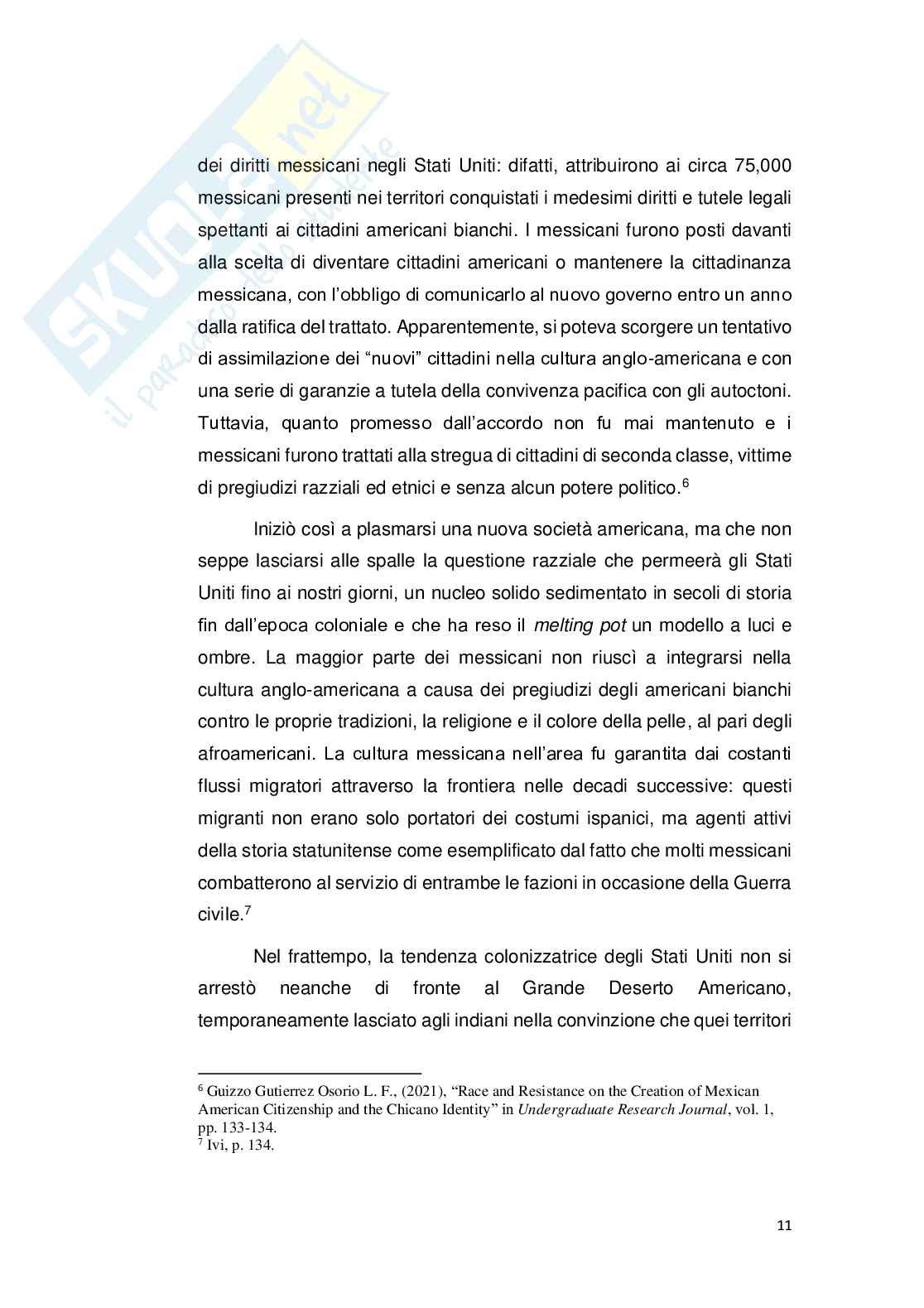 Crisi migratoria al confine tra Messico e Stati Uniti: implicazioni geo-demografiche, politiche ed economiche Pag. 11