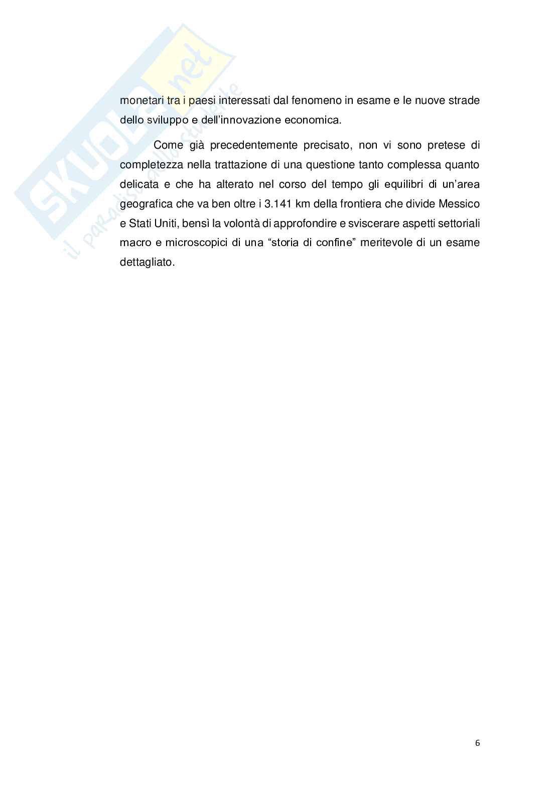 Crisi migratoria al confine tra Messico e Stati Uniti: implicazioni geo-demografiche, politiche ed economiche Pag. 6