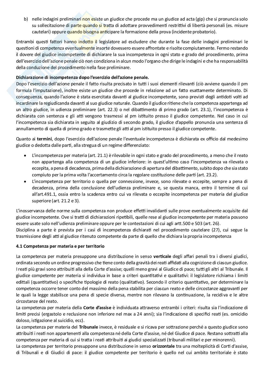 Procedura penale Pag. 41