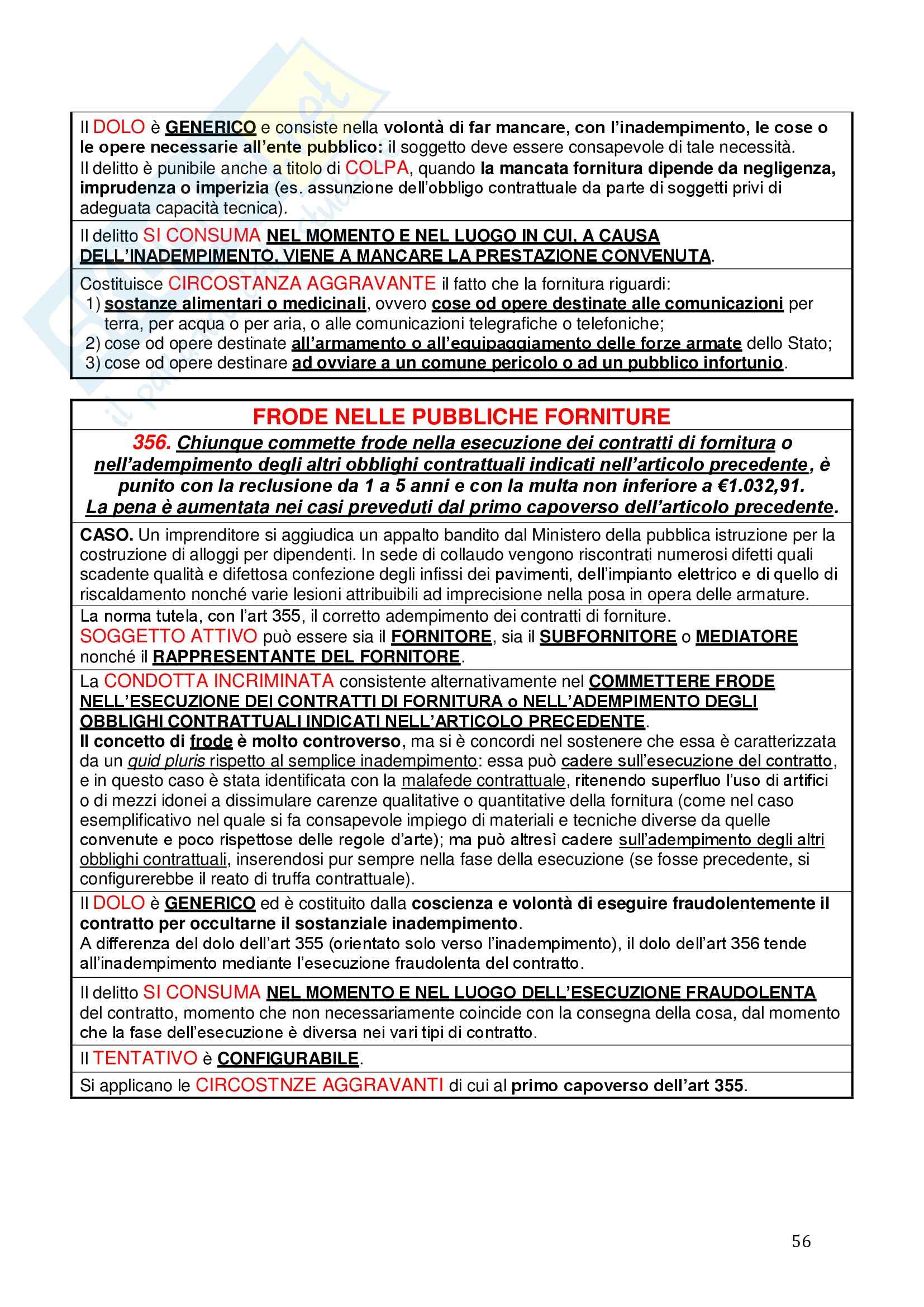 Riassunto esame Diritto, prof. Picotti, libro consigliato Delitti contro la Pubblica Amministrazione, Fiandaca, Musco Pag. 56