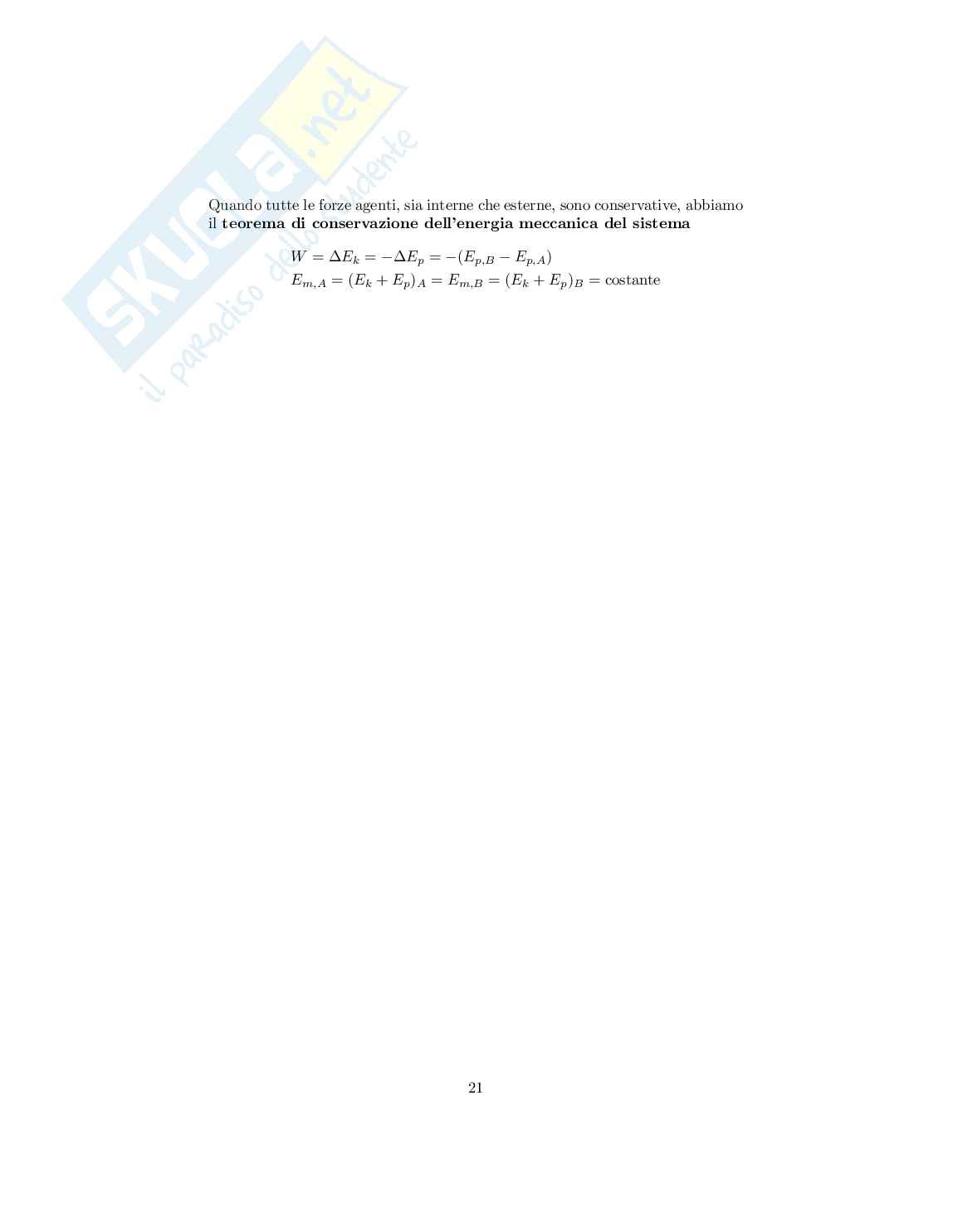 Fisica I - Appunti completi del corso Pag. 21