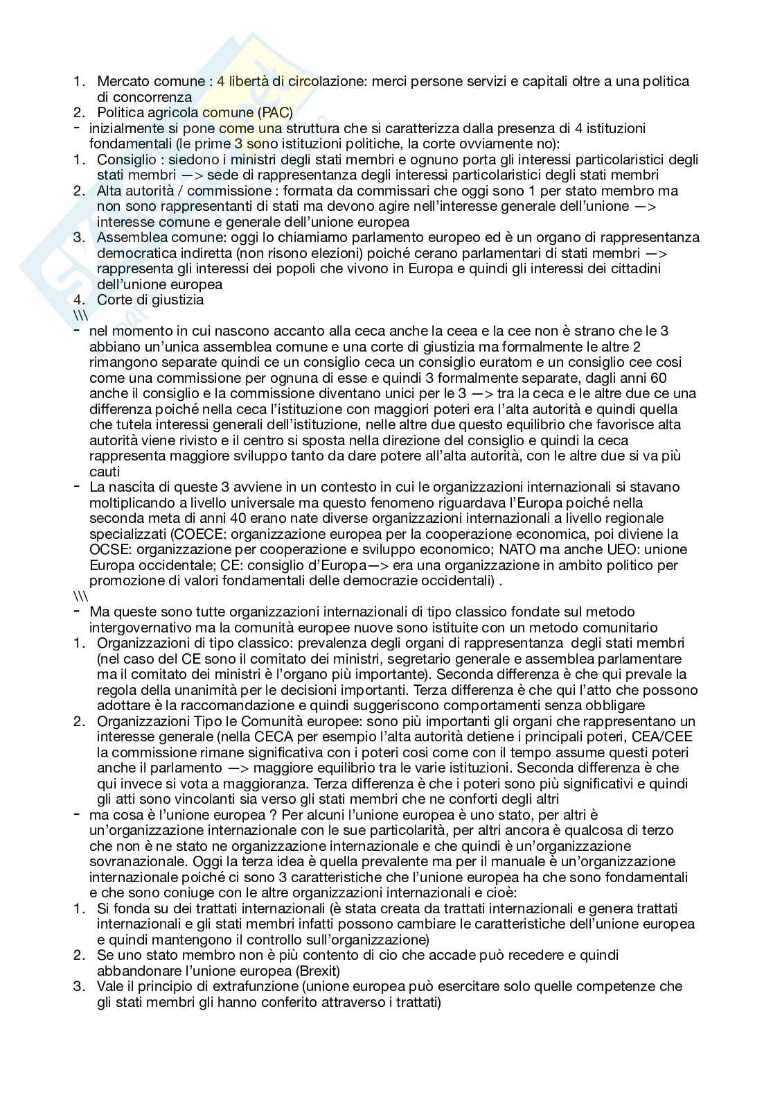 Diritto dell'Unione Europea Pag. 2