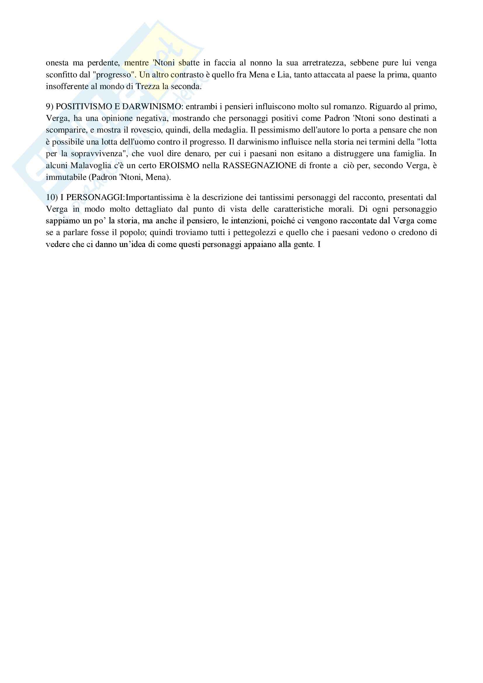 Romanzo italiano, Letteratura italiana Pag. 11