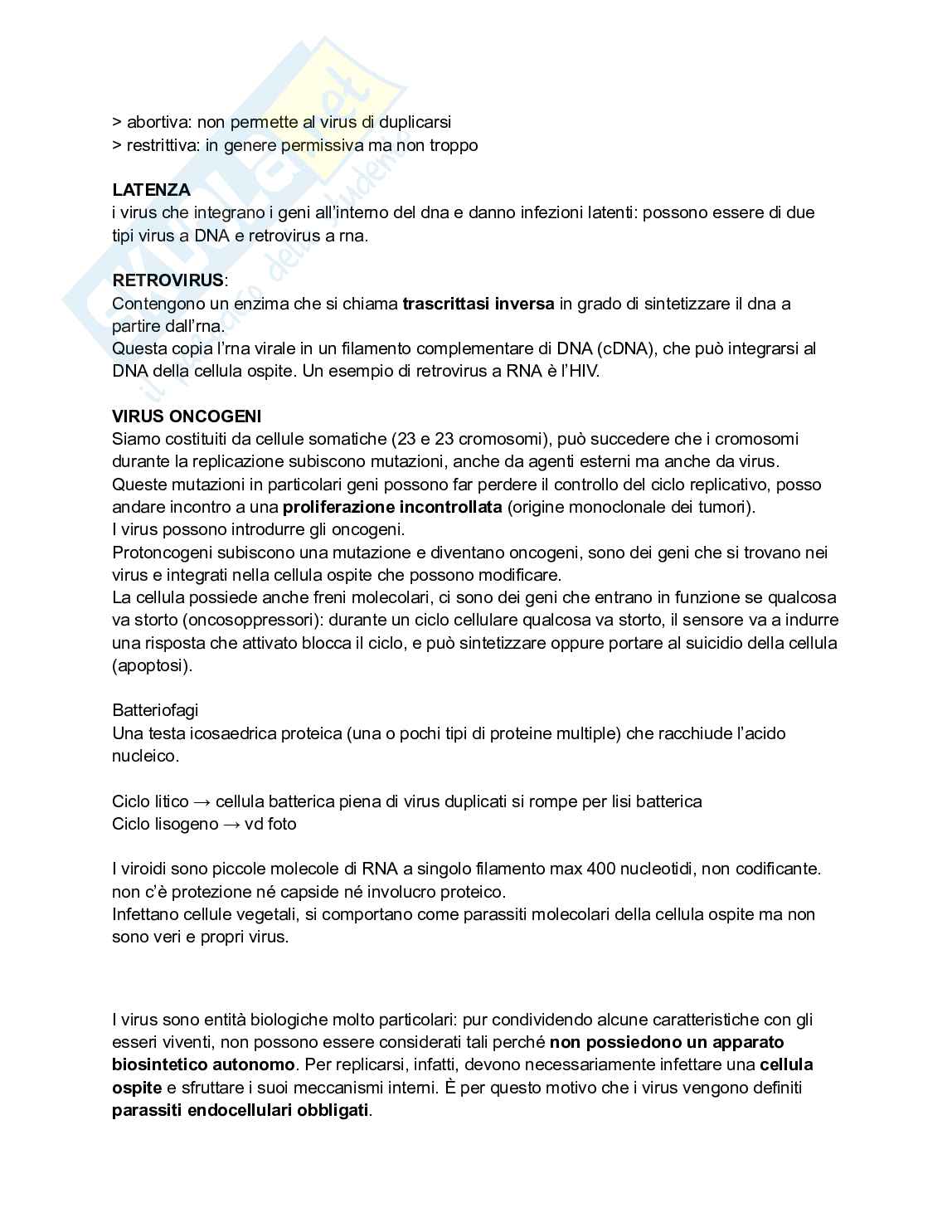 Biologia e genetica - Appunti semestre filtro completi Pag. 16