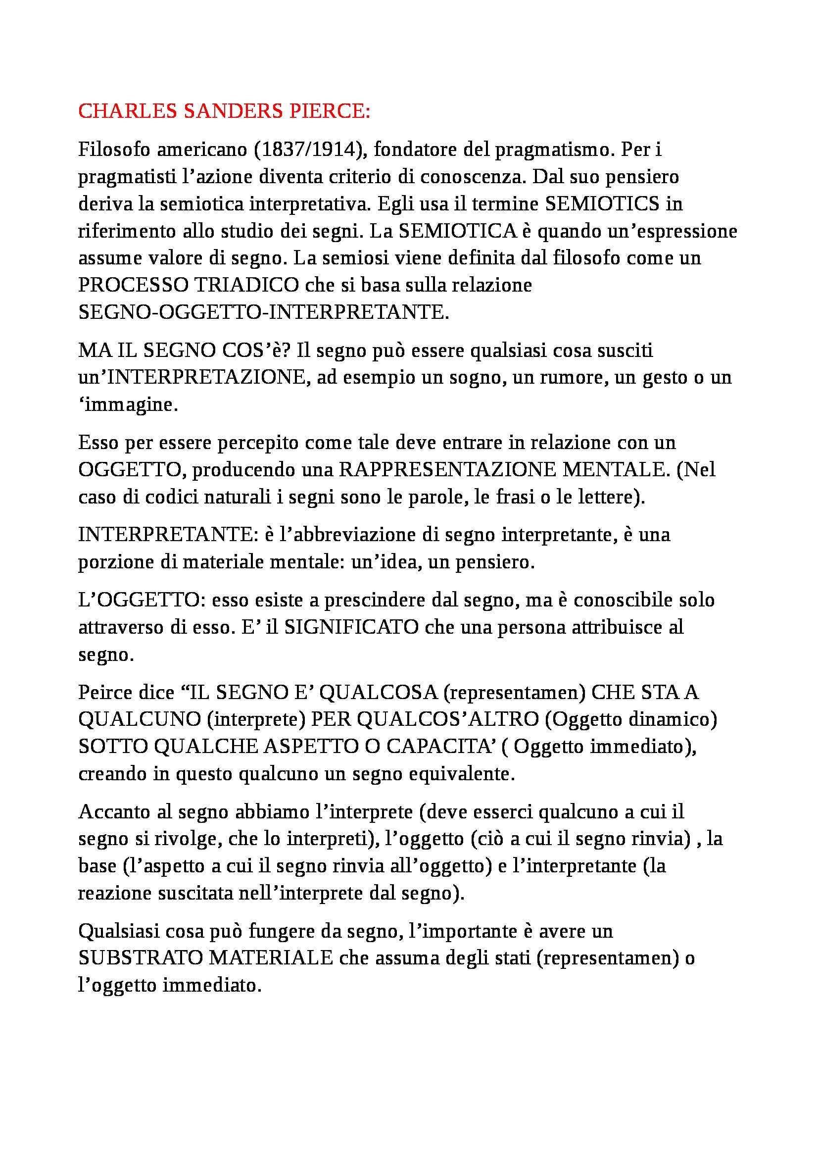 Filosofia del linguaggio - Riassunto esame, prof. Lo Feudo Pag. 1