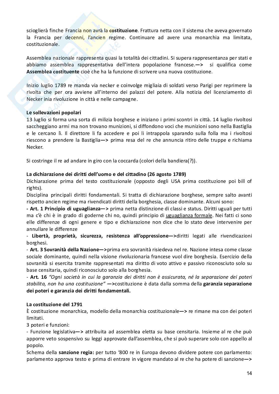 Appunti Diritto costituzionale e comparato Pag. 6