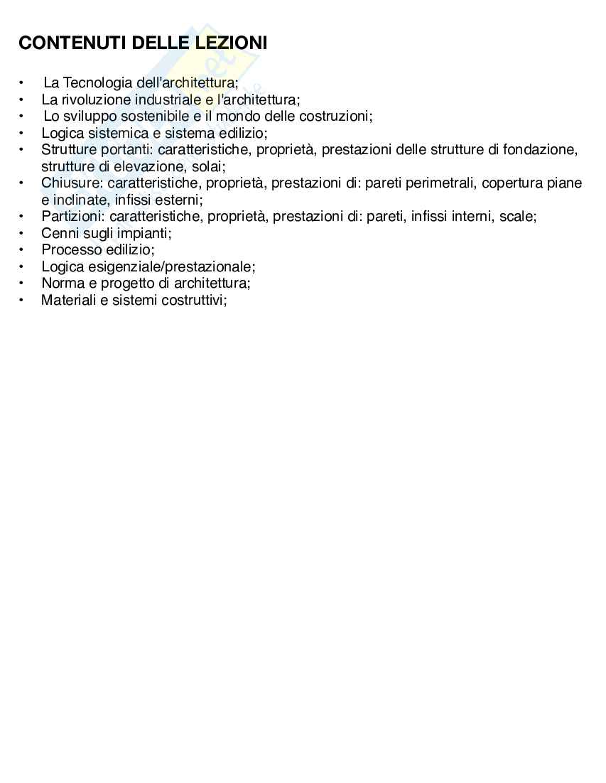 Corso dii Cultura tecnologica della progettazione  Pag. 2