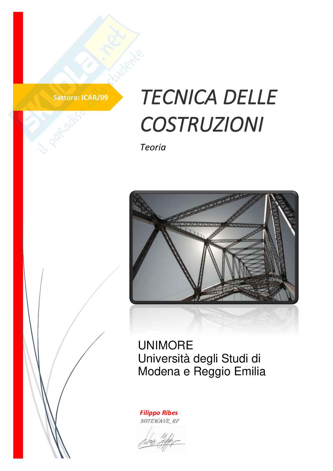 Tecnica delle costruzioni - Teoria Pag. 1