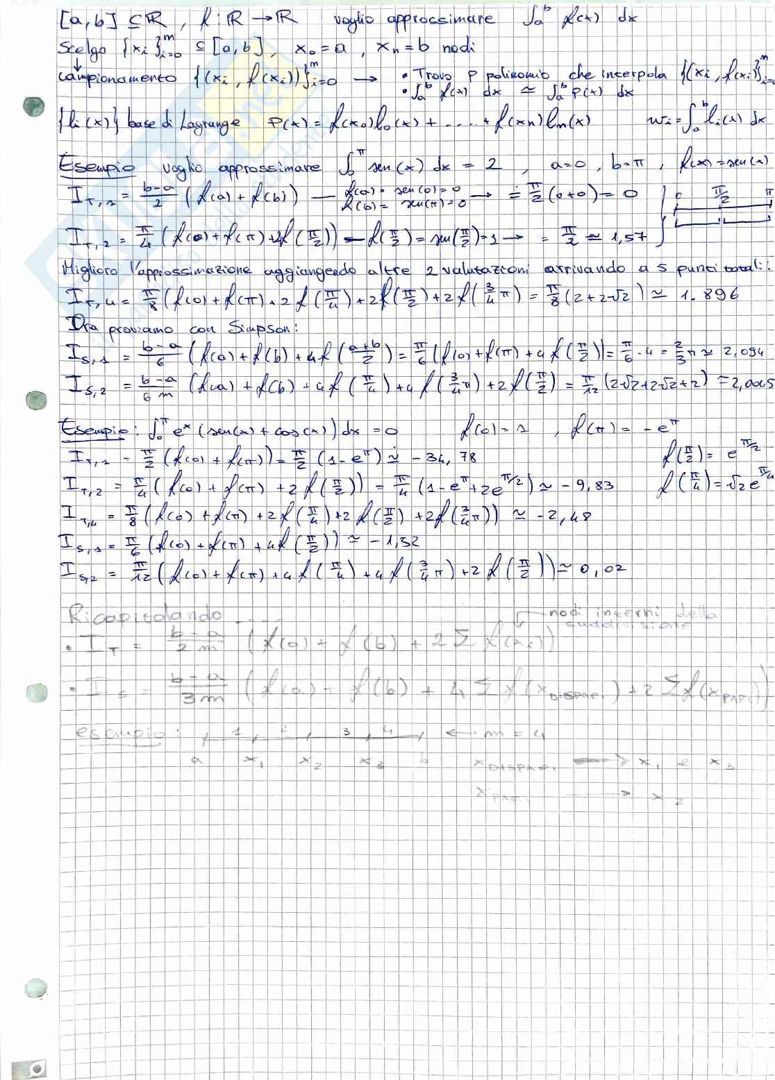 Calcolo numerico - Appunti completi + esercizi Pag. 21
