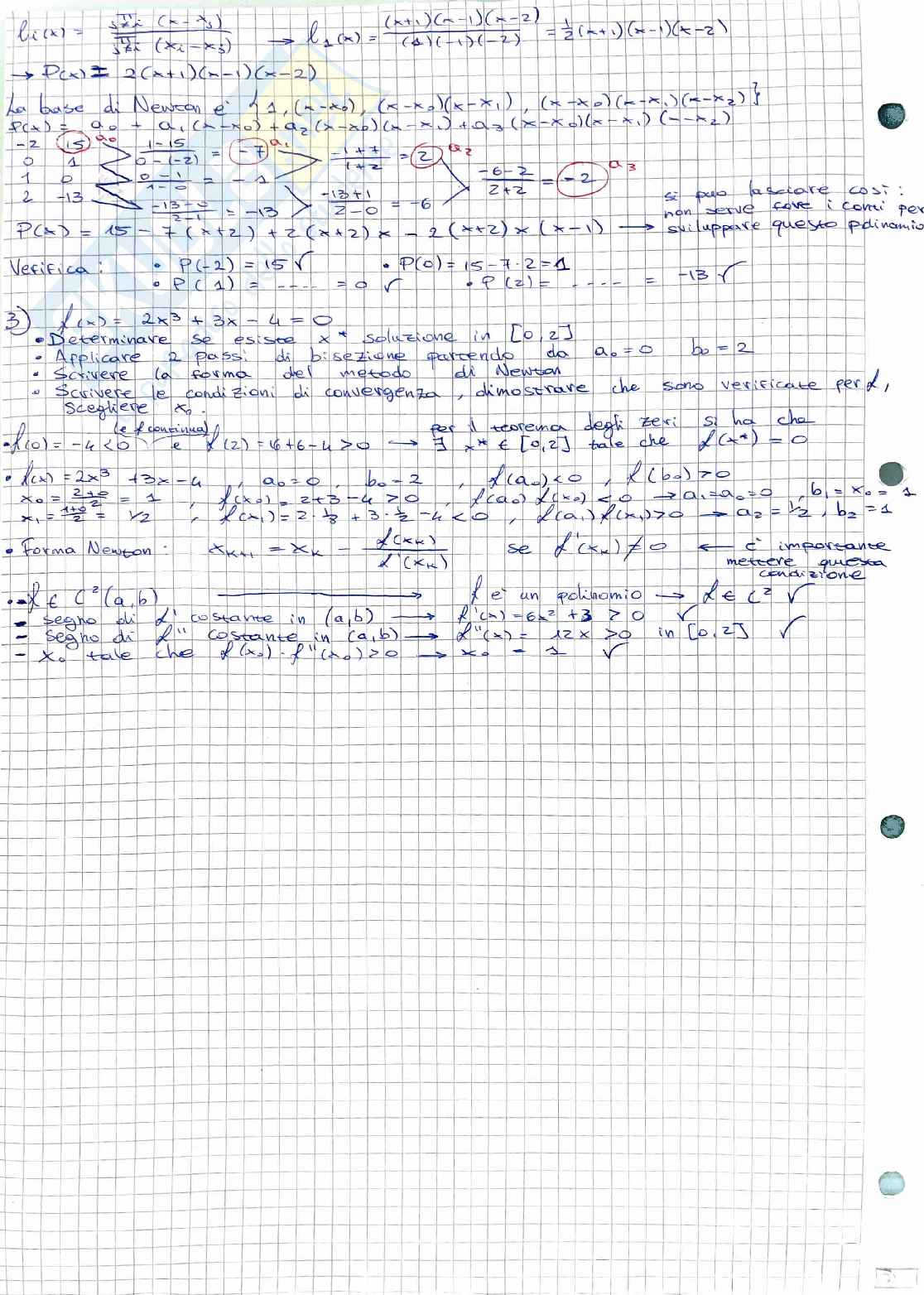 Calcolo numerico - Appunti completi + esercizi Pag. 26
