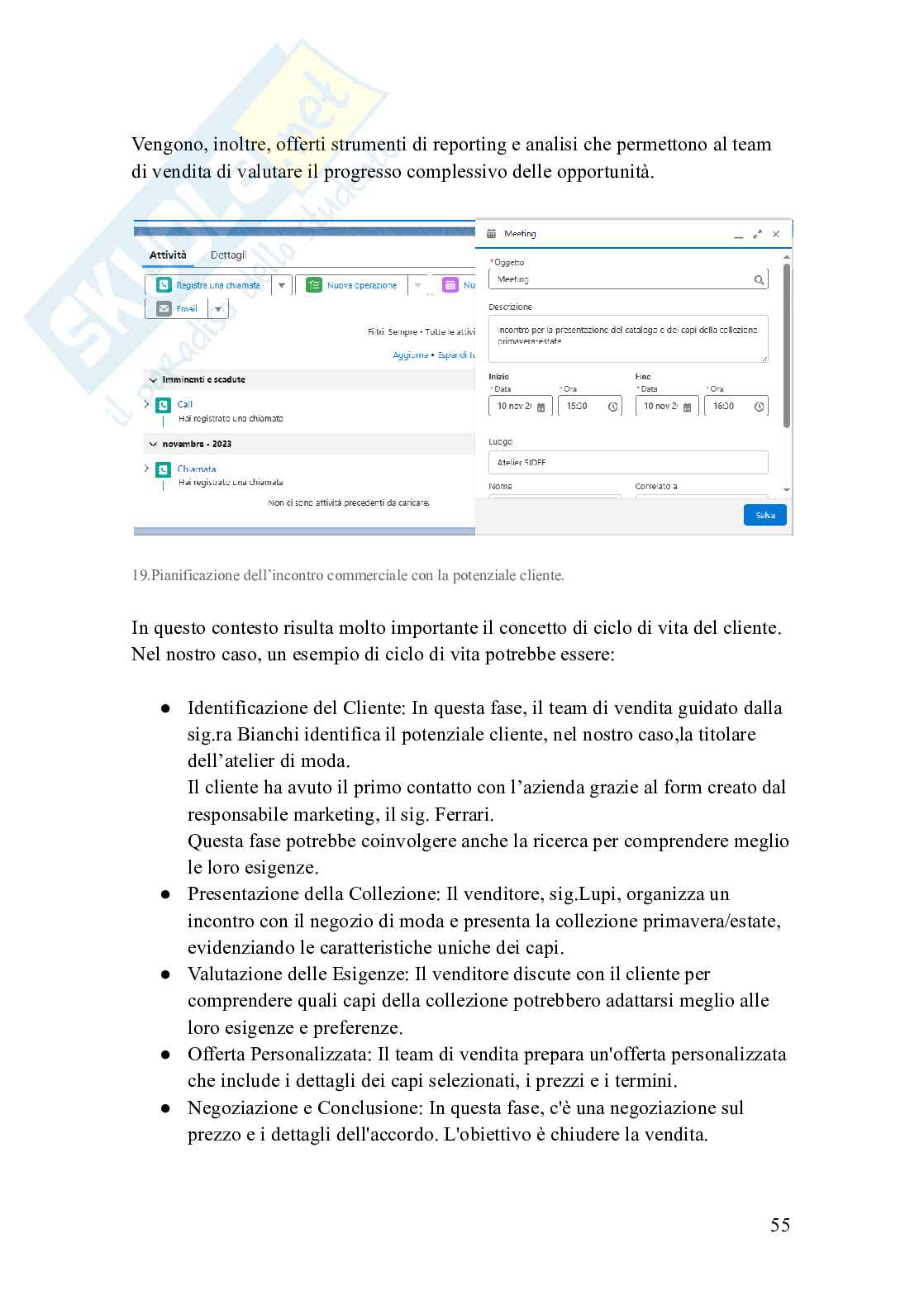 Tesi “L’ottimizzazione delle relazioni con i clienti attraverso i moderni Crm basati su cloud” Pag. 56