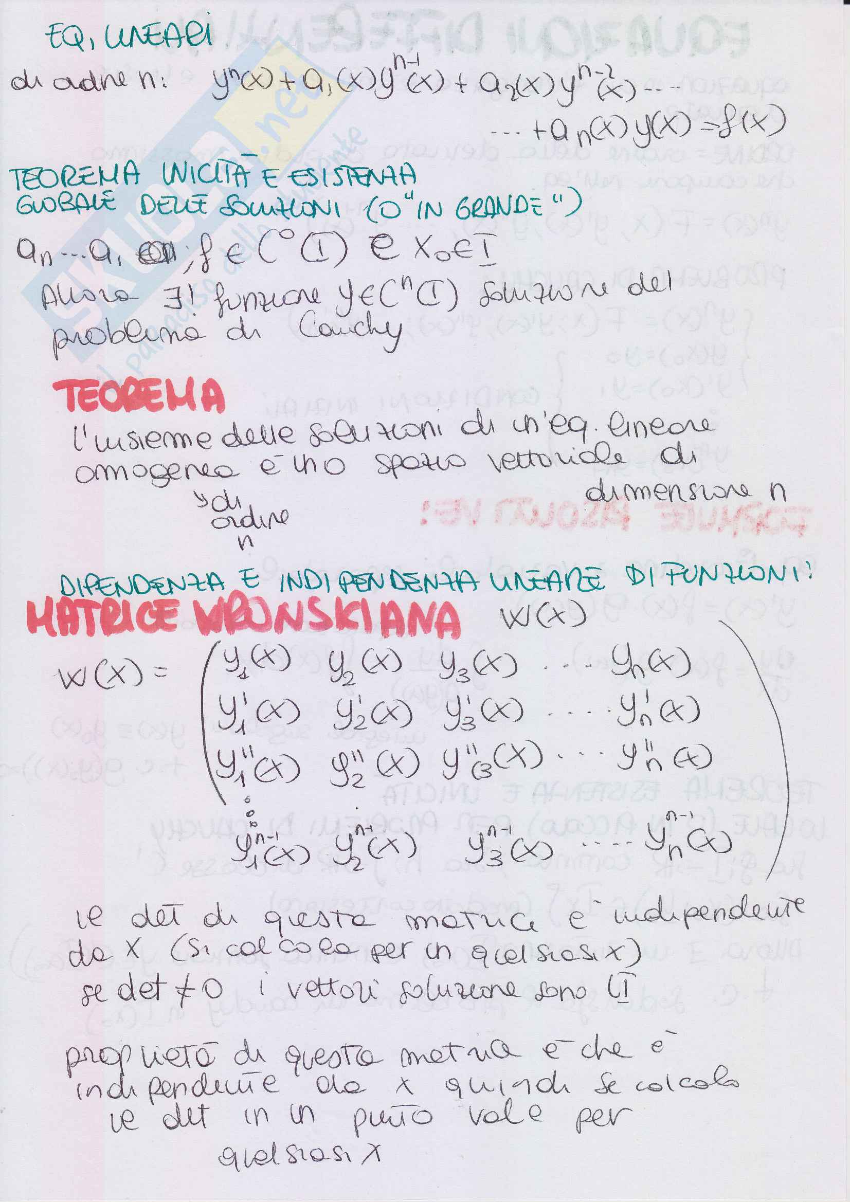 Analisi Matematica 1 Teoremi E Dimostrazioni