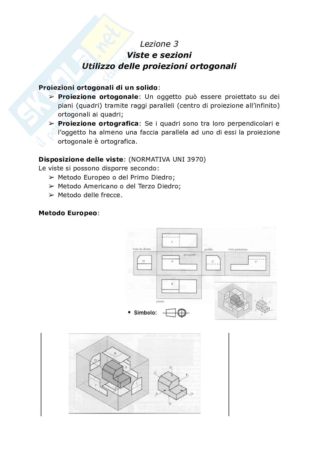 Lezione 3 - Viste e sezioni Pag. 1