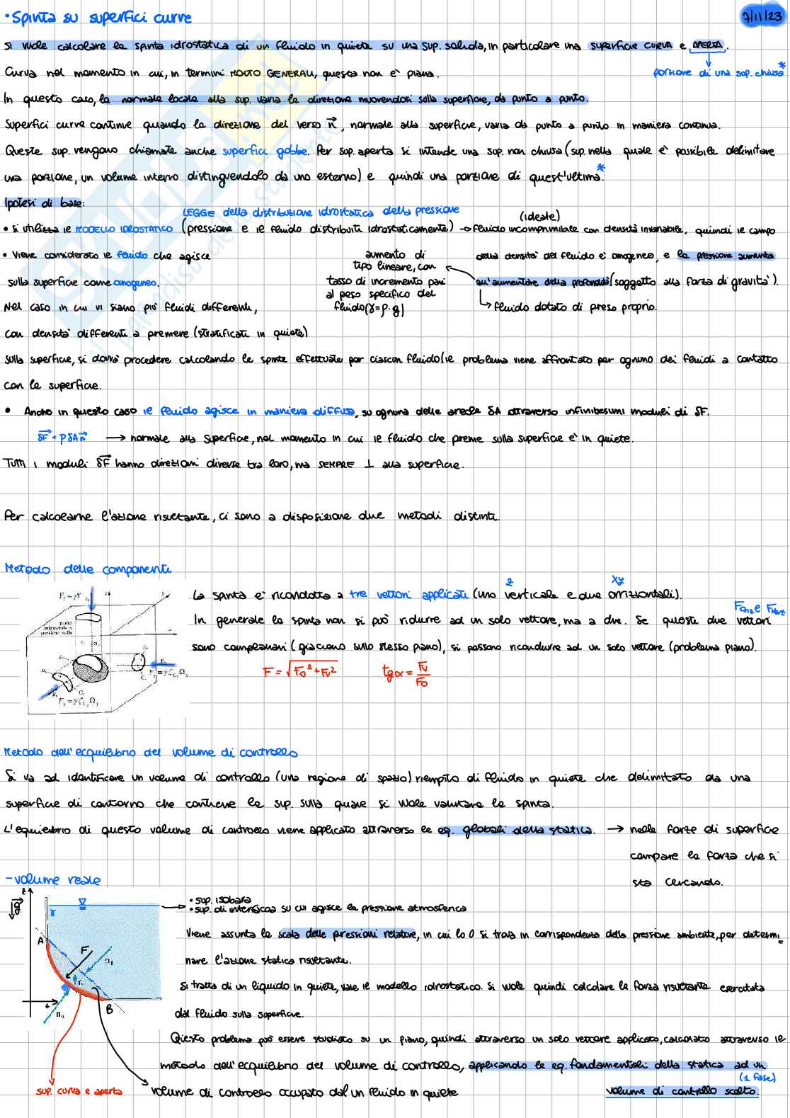 Fondamenti di idraulica  Pag. 21
