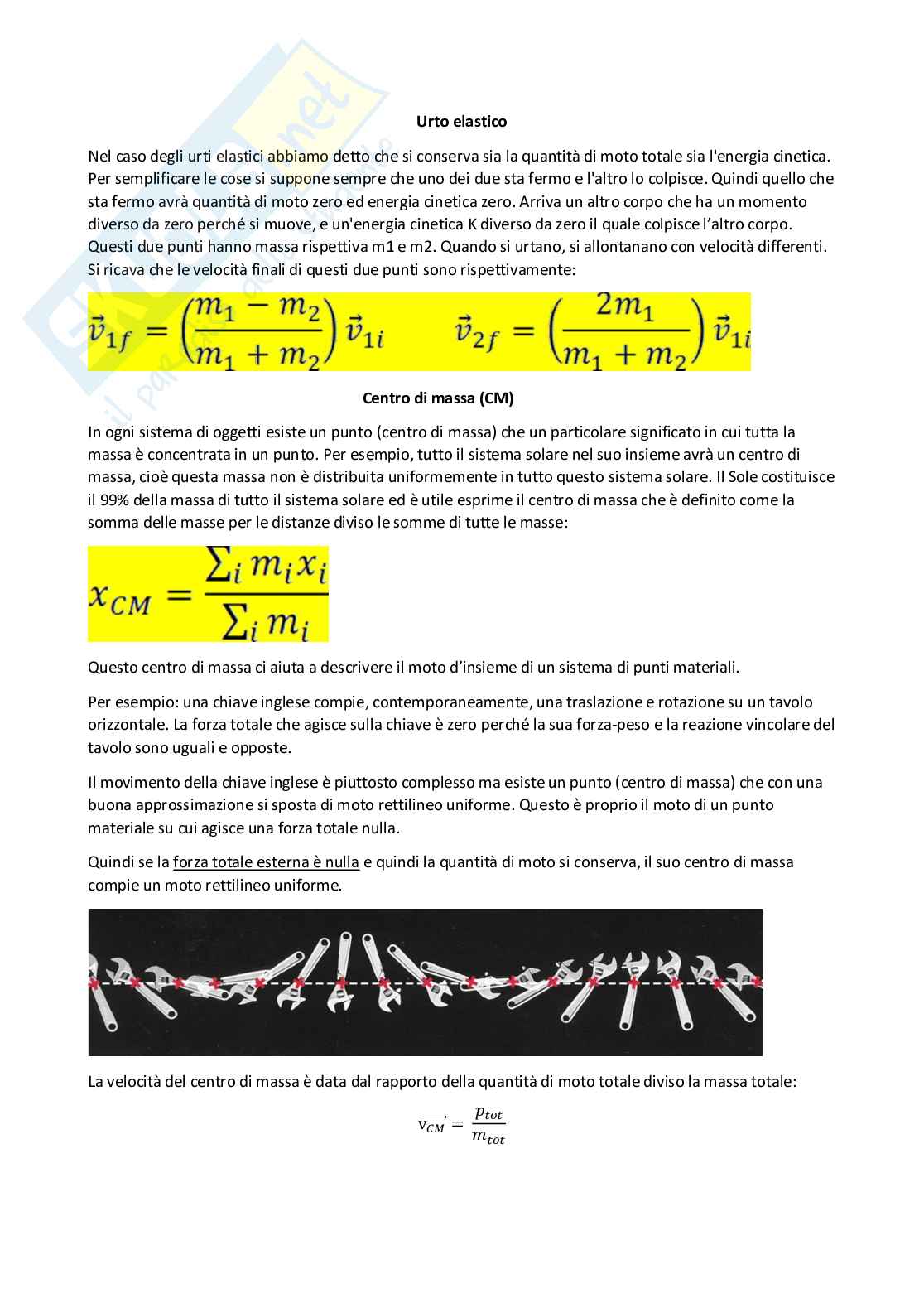 Fisica per biotecnologie Pag. 56