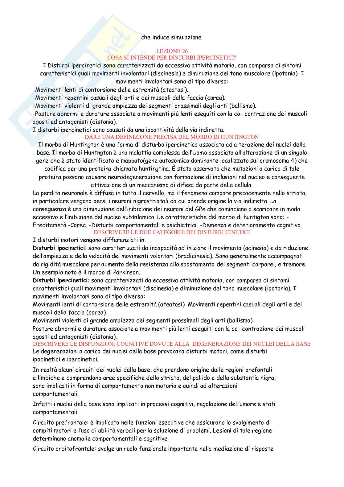 Paniere Fisiologia (2026) - Risposte aperte corrette  Pag. 11