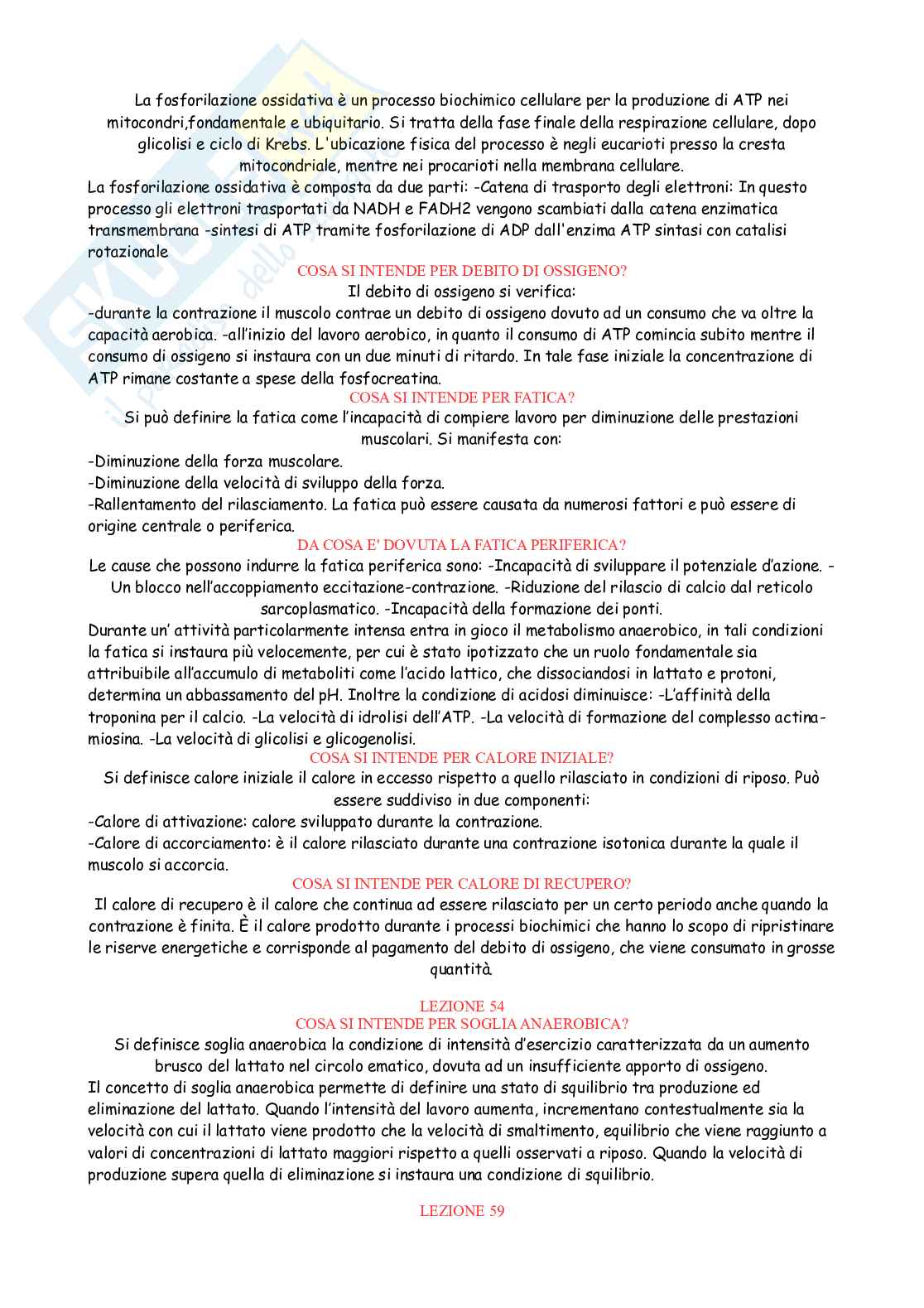 Paniere Fisiologia (2026) - Risposte aperte corrette  Pag. 26