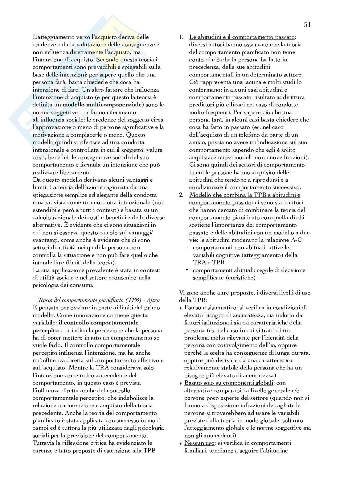 Riassunto esame Teorie e metodi della psicologia sociale, Prof. Lagioia Bianca, libro consigliato Psicologia sociale, Mayers Pag. 51