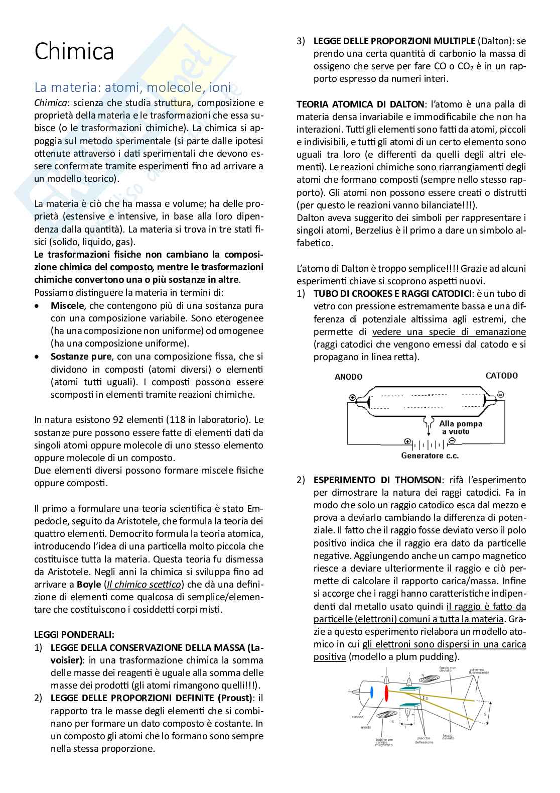 Chimica generale Pag. 1
