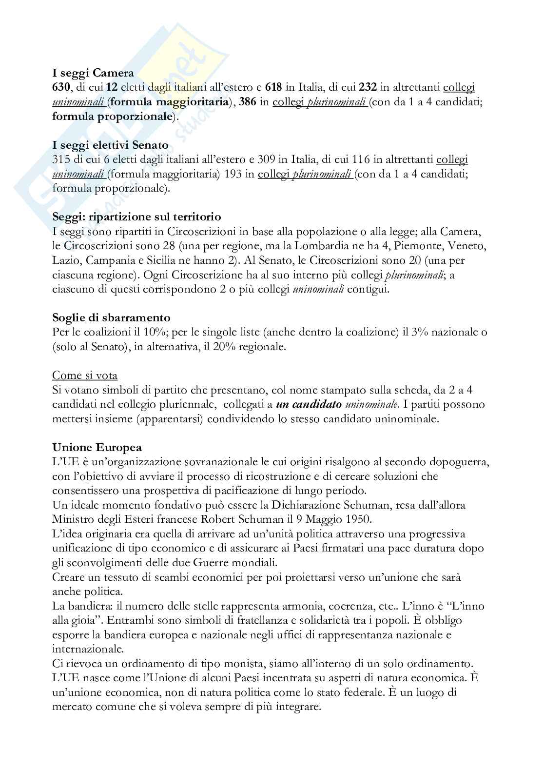 Diritto pubblico - Appunti completi Pag. 26