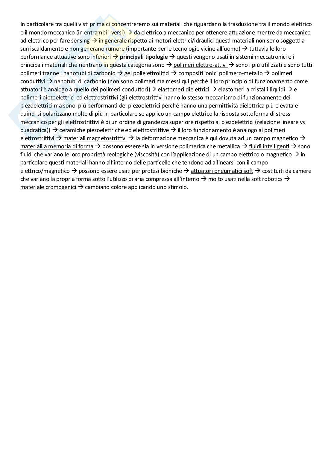 Appunti integrati del corso di Materiali intelligenti Pag. 2