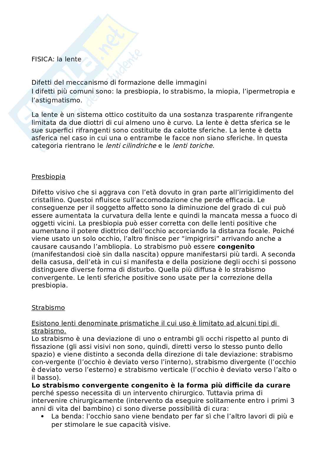 Occhi, specchio dell'anima tesina Pag. 2