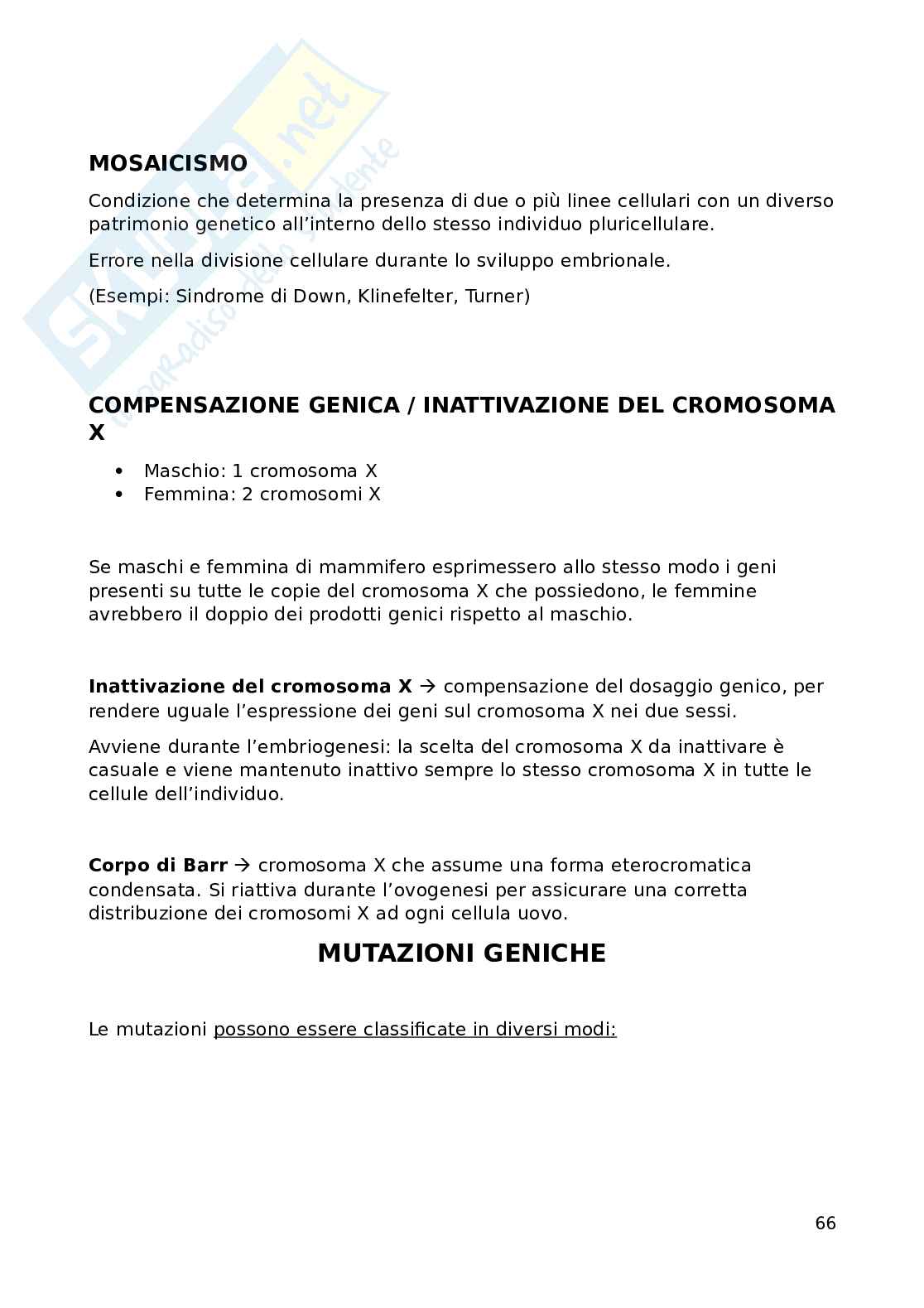 Fondamenti biomolecolari della vita - Biologia applicata e genetica medica Pag. 66