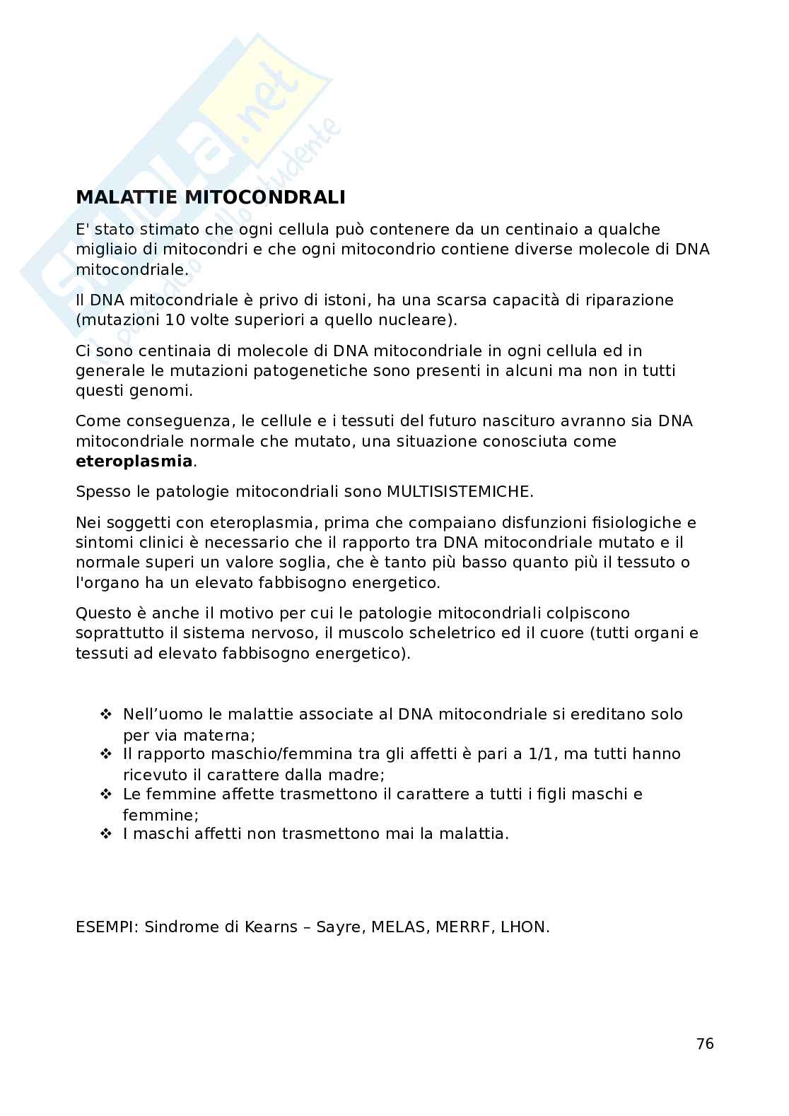 Fondamenti biomolecolari della vita - Biologia applicata e genetica medica Pag. 76