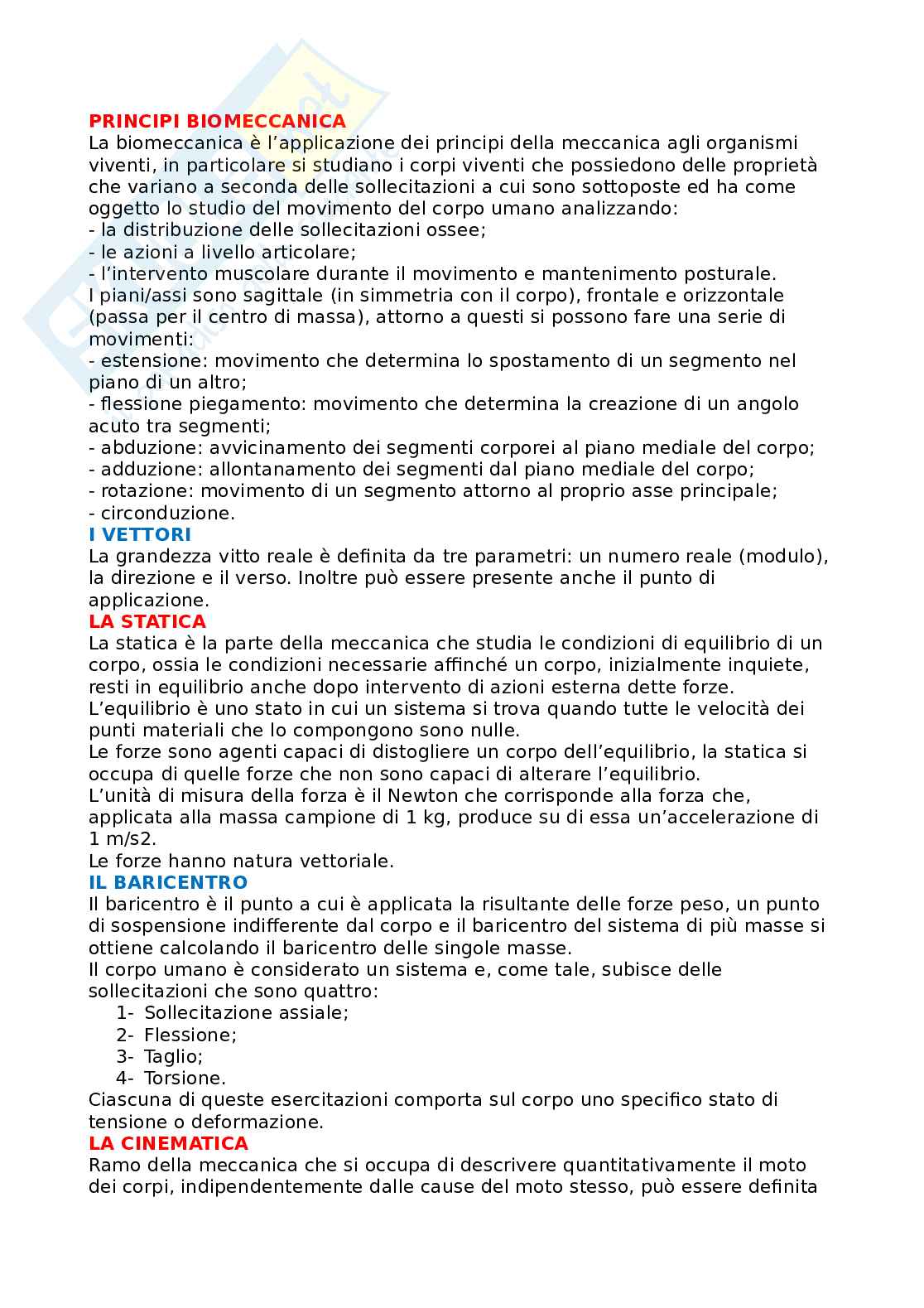 Analisi della performance sportiva Pag. 1