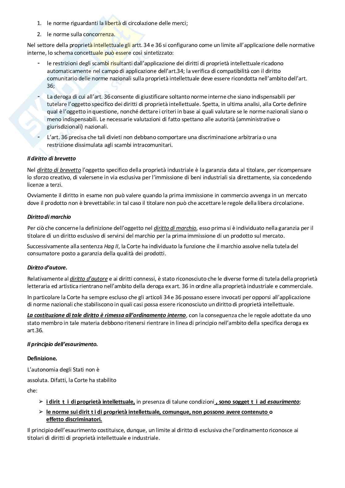 Diritto Unione Europea Pag. 11