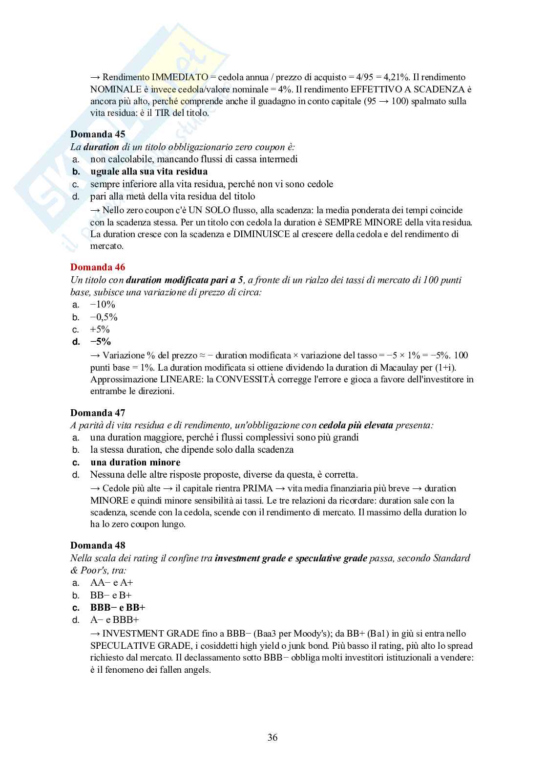 Esame OCF 2026 Consulente finanziario – teoria essenziale + 120 quiz spiegati Pag. 36