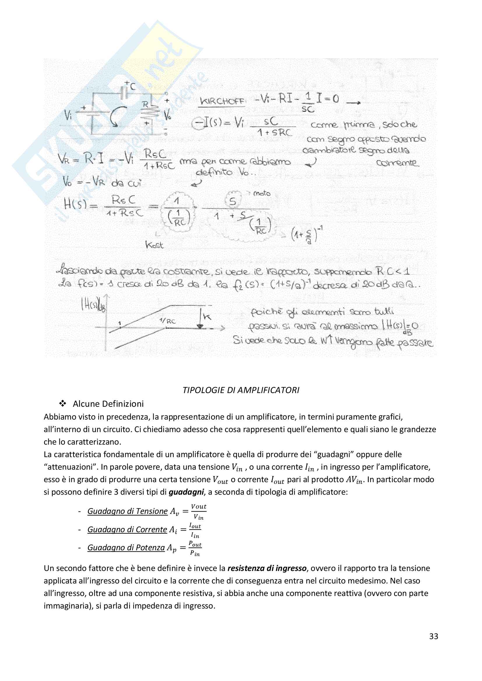 Appunti e Schemi Riassuntivi di Elettronica - Ingegneria Gestionale Pag. 36