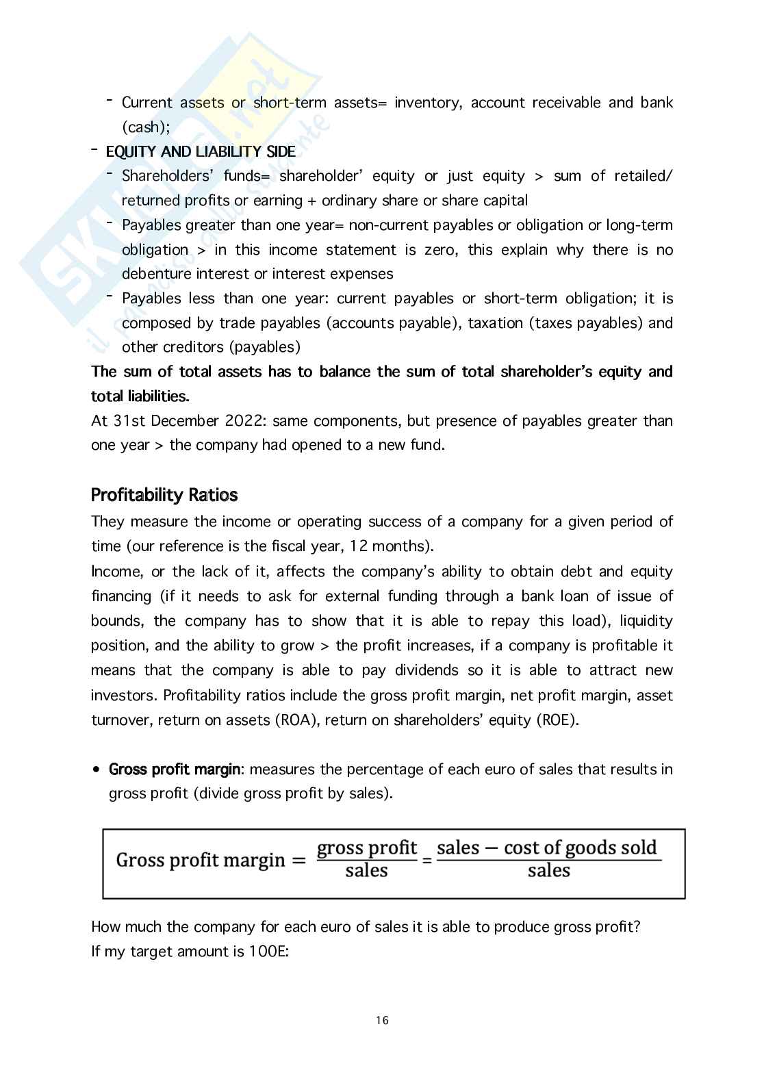 Appunti Principles of international accounting - a.a. 2022/2023 Pag. 16