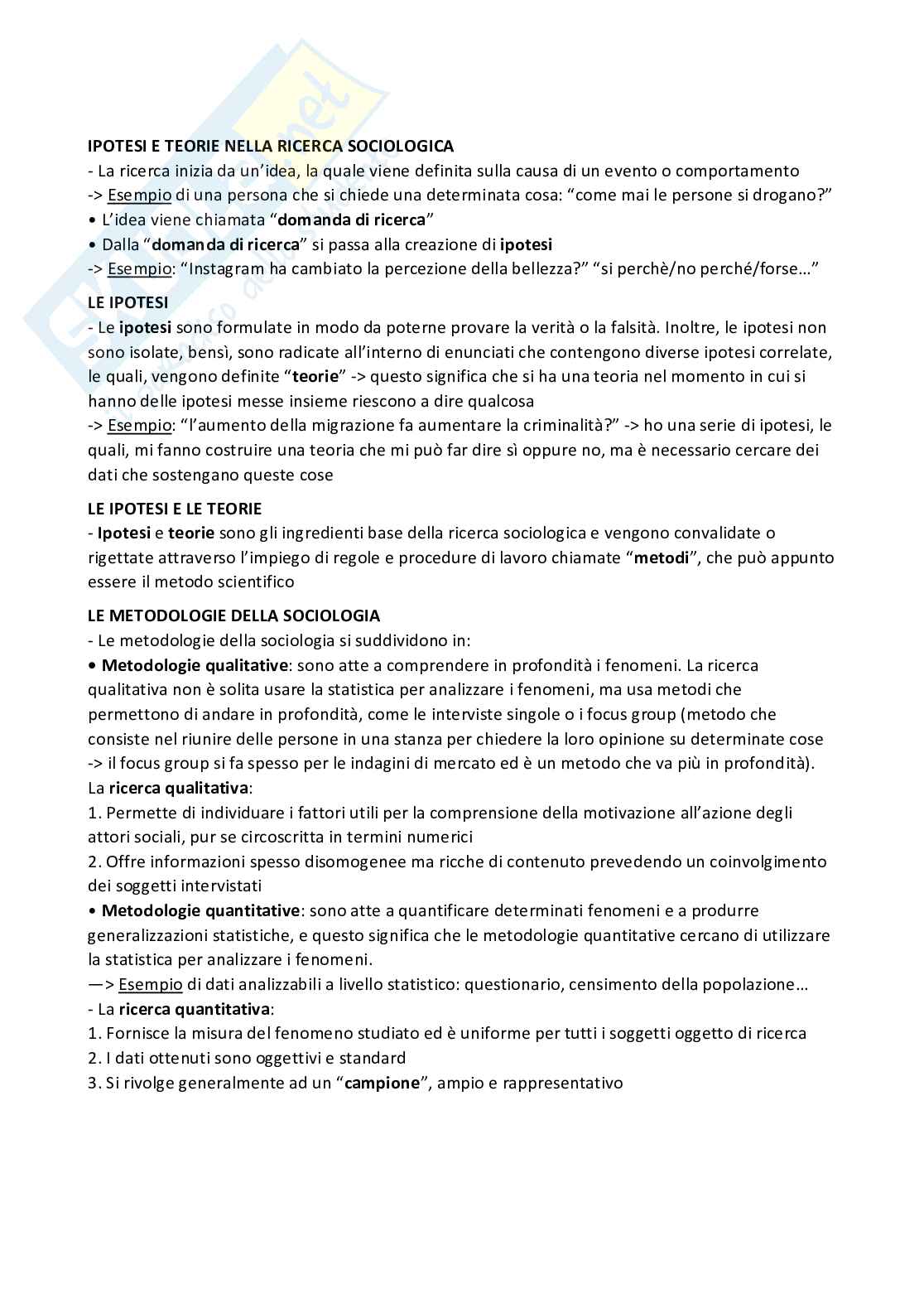 Appunti di Sociologia dei processi culturali (a.a. 20-21) Pag. 2