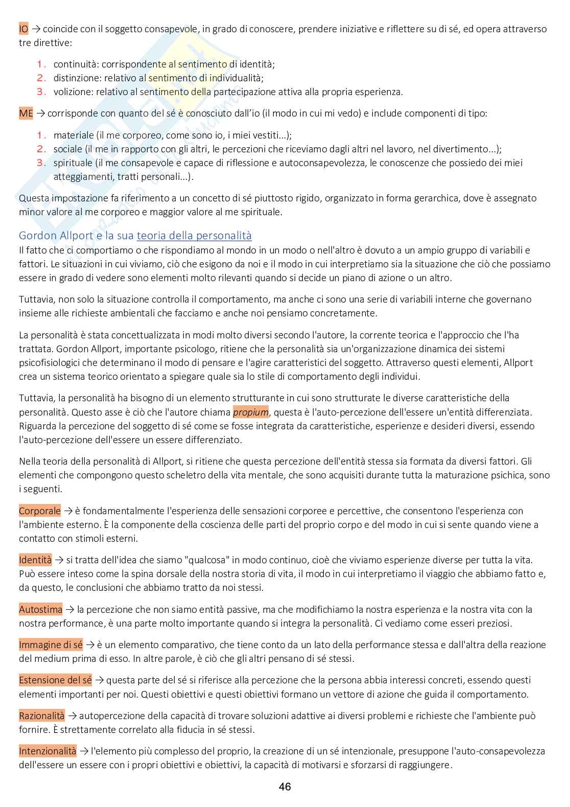 Appunti di Psicologia sociale Pag. 46