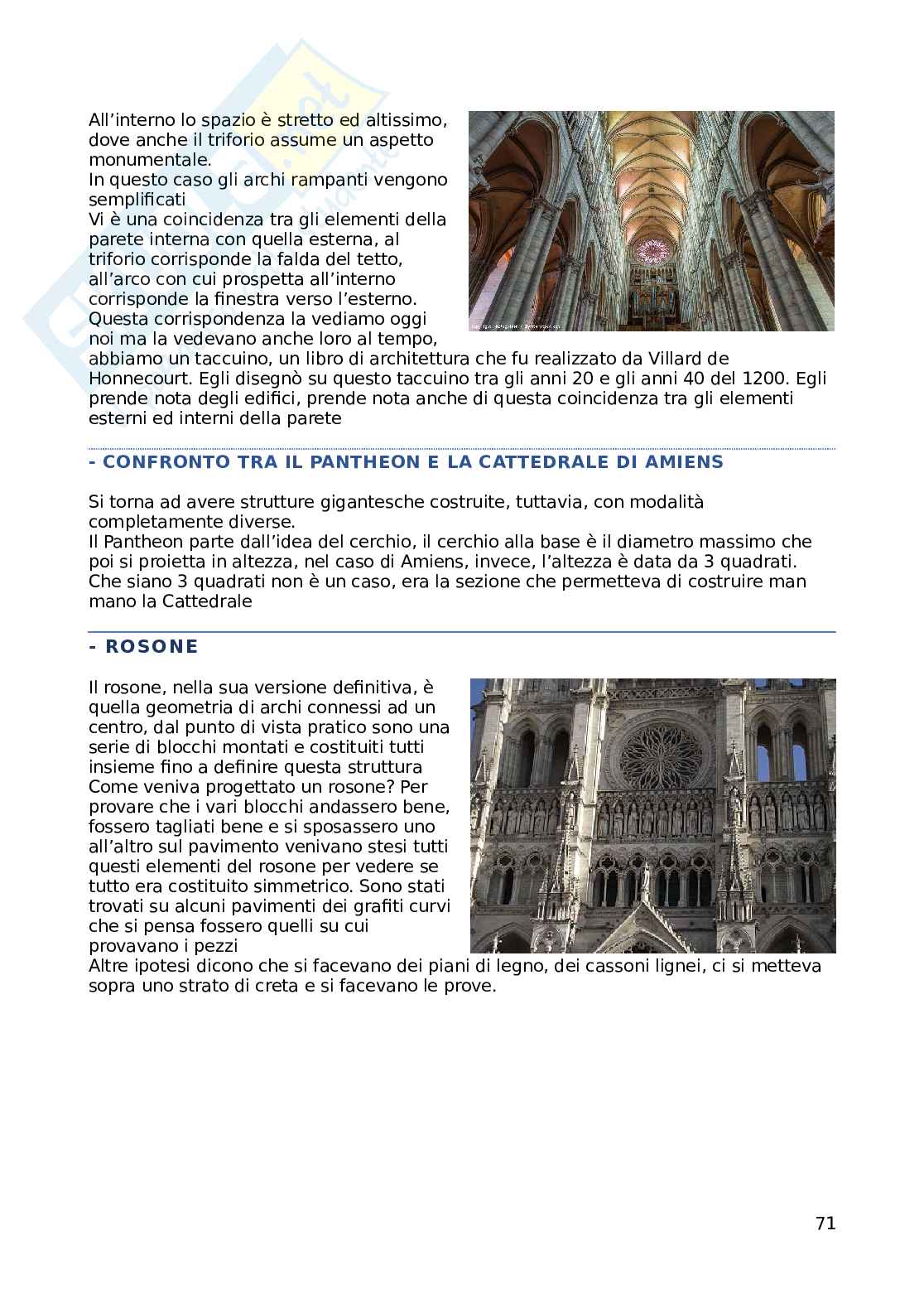 L'architettura romanica e gotica Pag. 71
