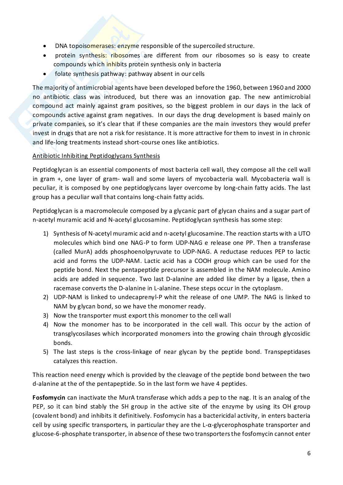 Clinical microbiology and antimicrobial resistance Pag. 6
