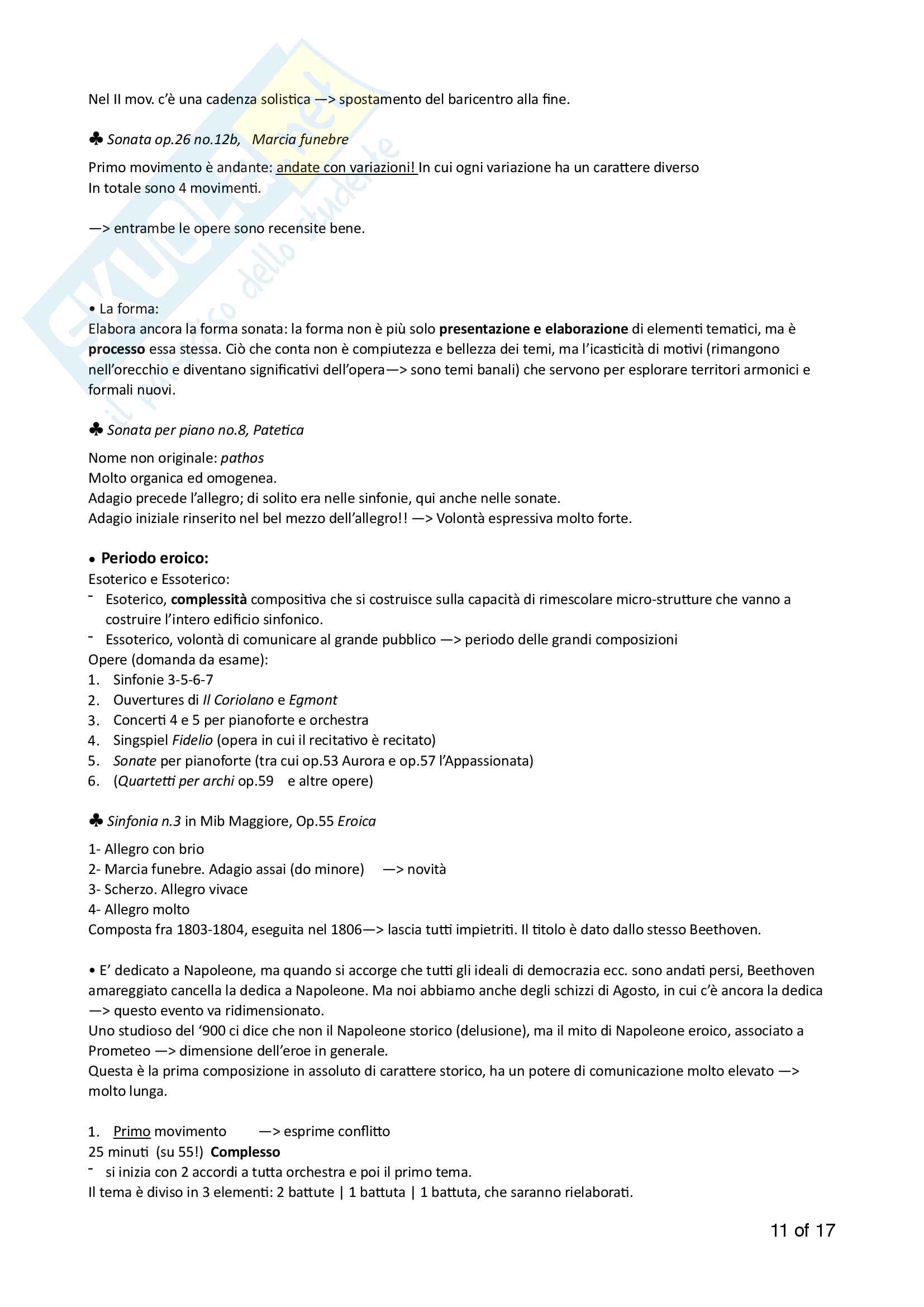 Storia della Musica Secondo Modulo Pag. 11