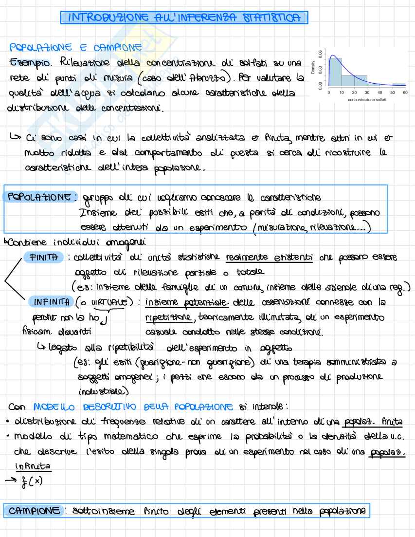 Appunti statistica II