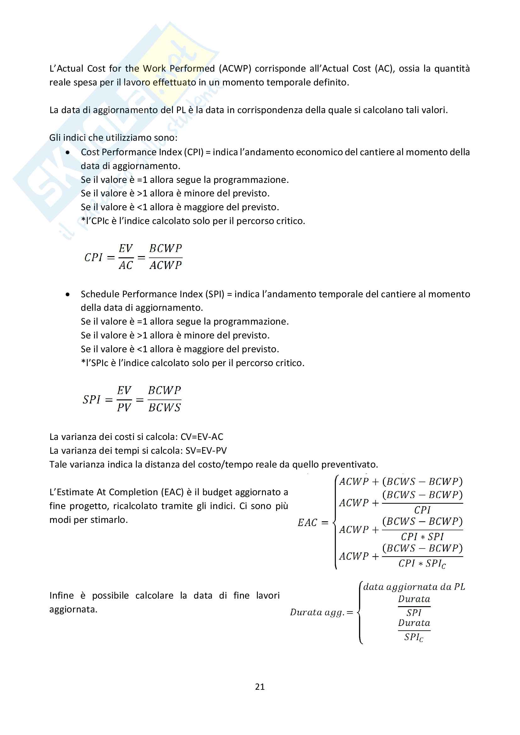 Laboratorio di Cantiere Pag. 21