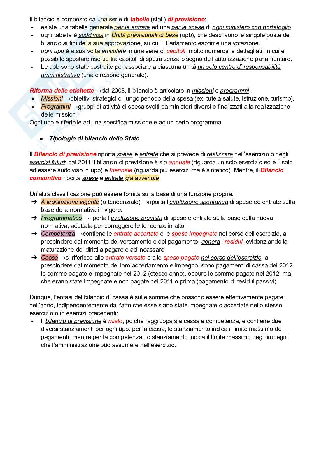 Riassunto esame Scienza delle finanze, Prof. Gallo Giovanni, libro consigliato Corso di scienza delle finanze, Paolo Bosi Pag. 51