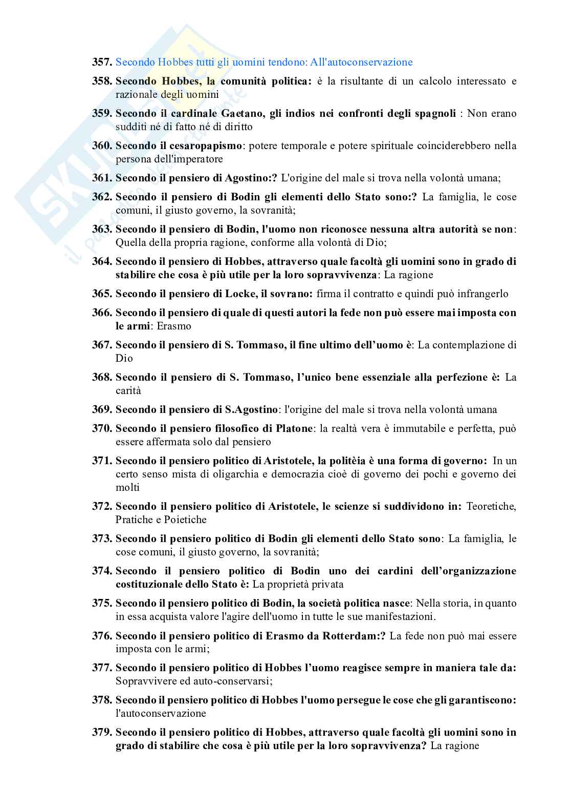 Storia delle dottrine politiche Pag. 21