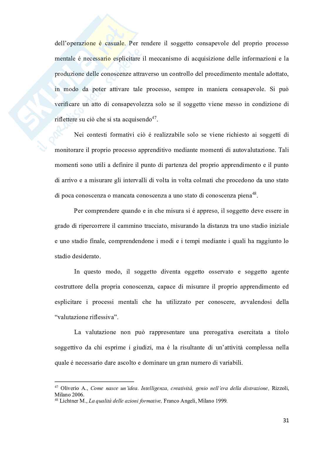 Nuova Frontiera dell’e-learning: peculiarità e prospettive future Pag. 31