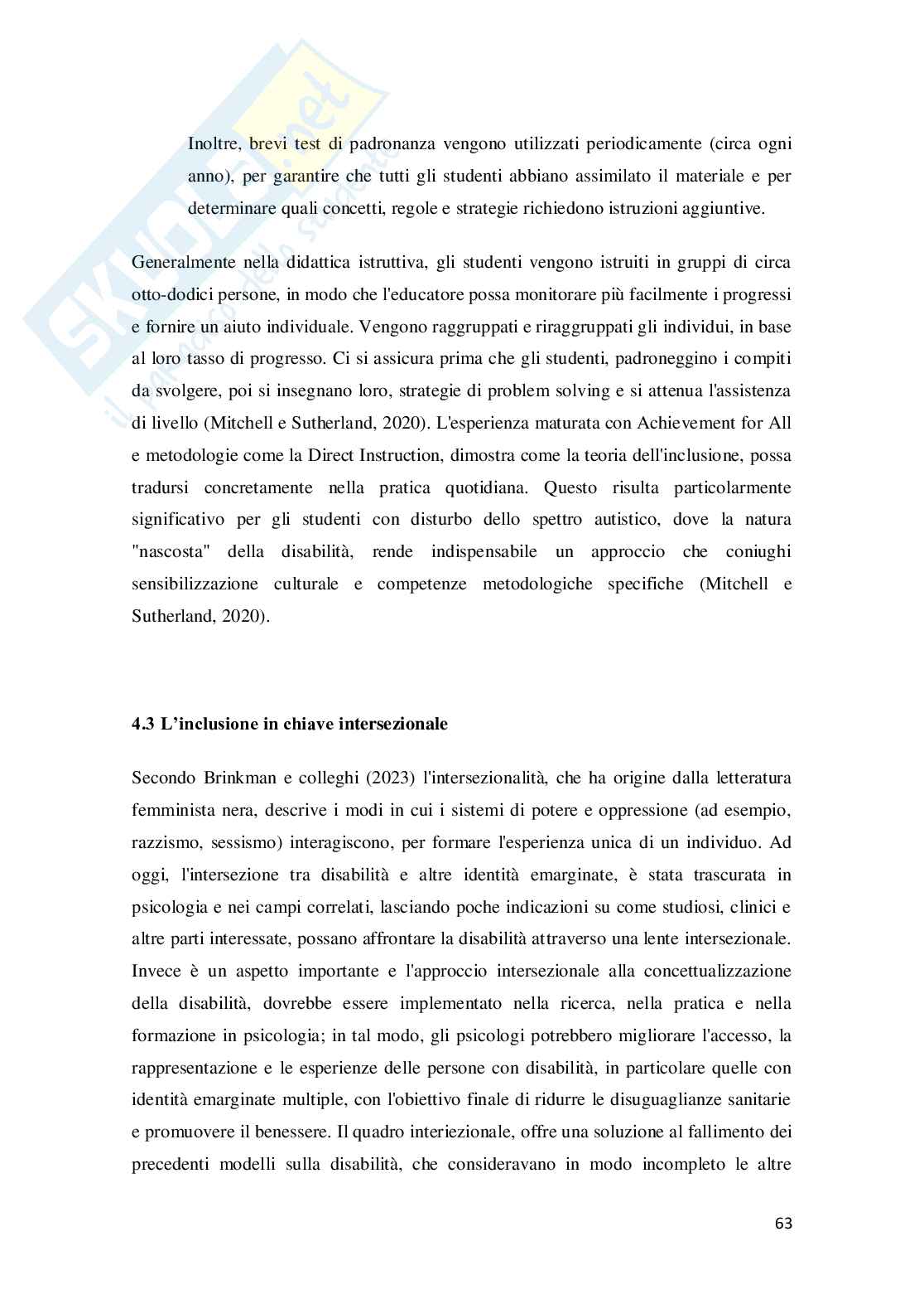 Ripensare la disabilità: evidenze scientifiche e nuovi scenari possibili per la destigmatizzazione sociale Pag. 66